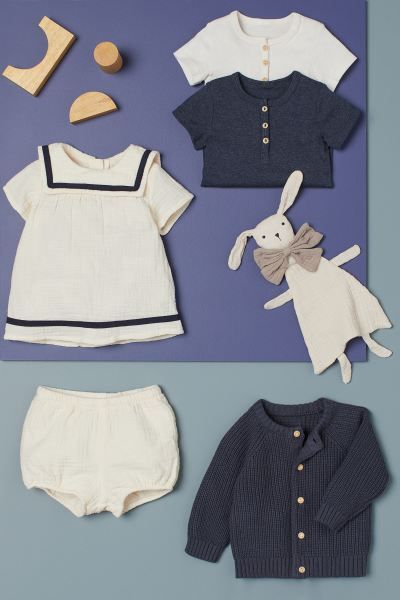 2-piece Cotton Sailor Set | H&M (US)