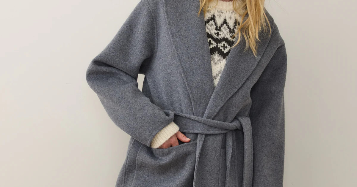 Lia Wool Robe Coat | Marine Layer