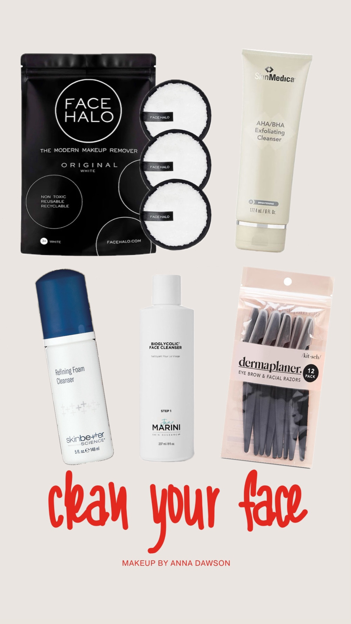 Just a reminder that taking your makeup off IS NOT cleaning your face. And not taking your makeup off is not an option. K?  K  

#LTKBeauty #LTKFindsUnder50 #LTKU