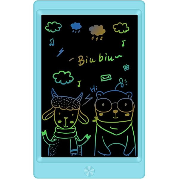 KOKODI LCD Writing Tablet, 10 Inch Colorful Toddler Doodle Board Drawing Tablet, Erasable Reusabl... | Amazon (US)