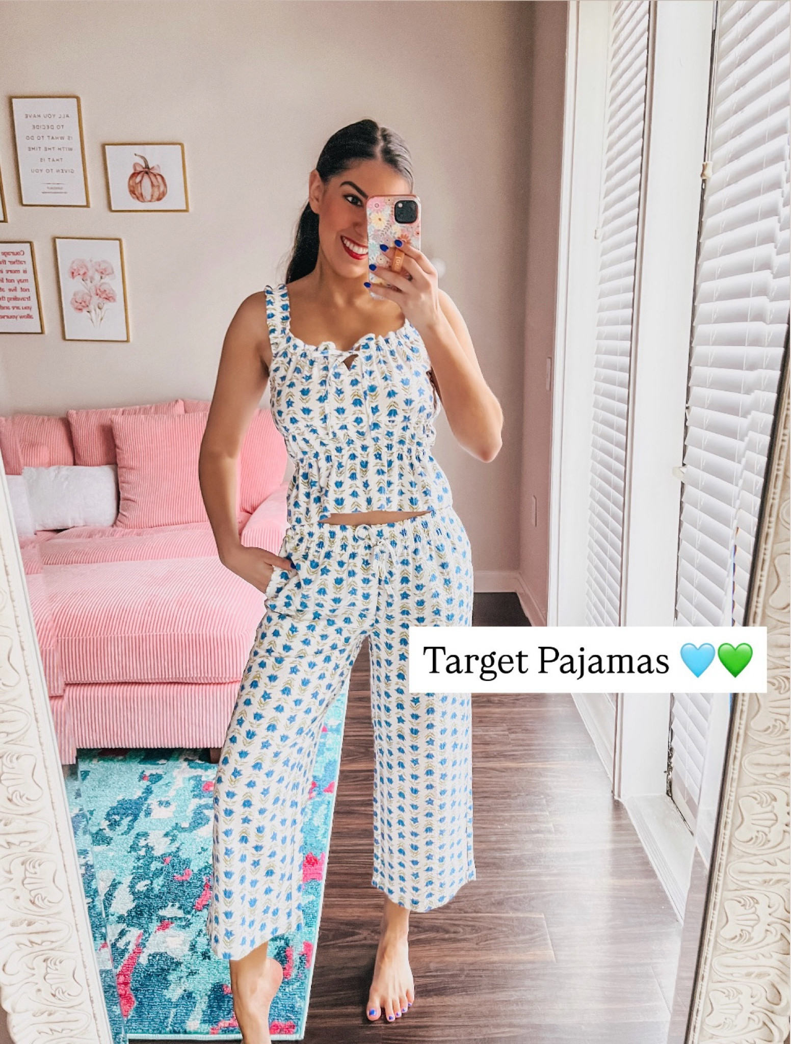 Cutest pajamas 🩵 Also comes in red ❤️ Target Pajamas



#LTKSeasonal #LTKootd #LTKTravel