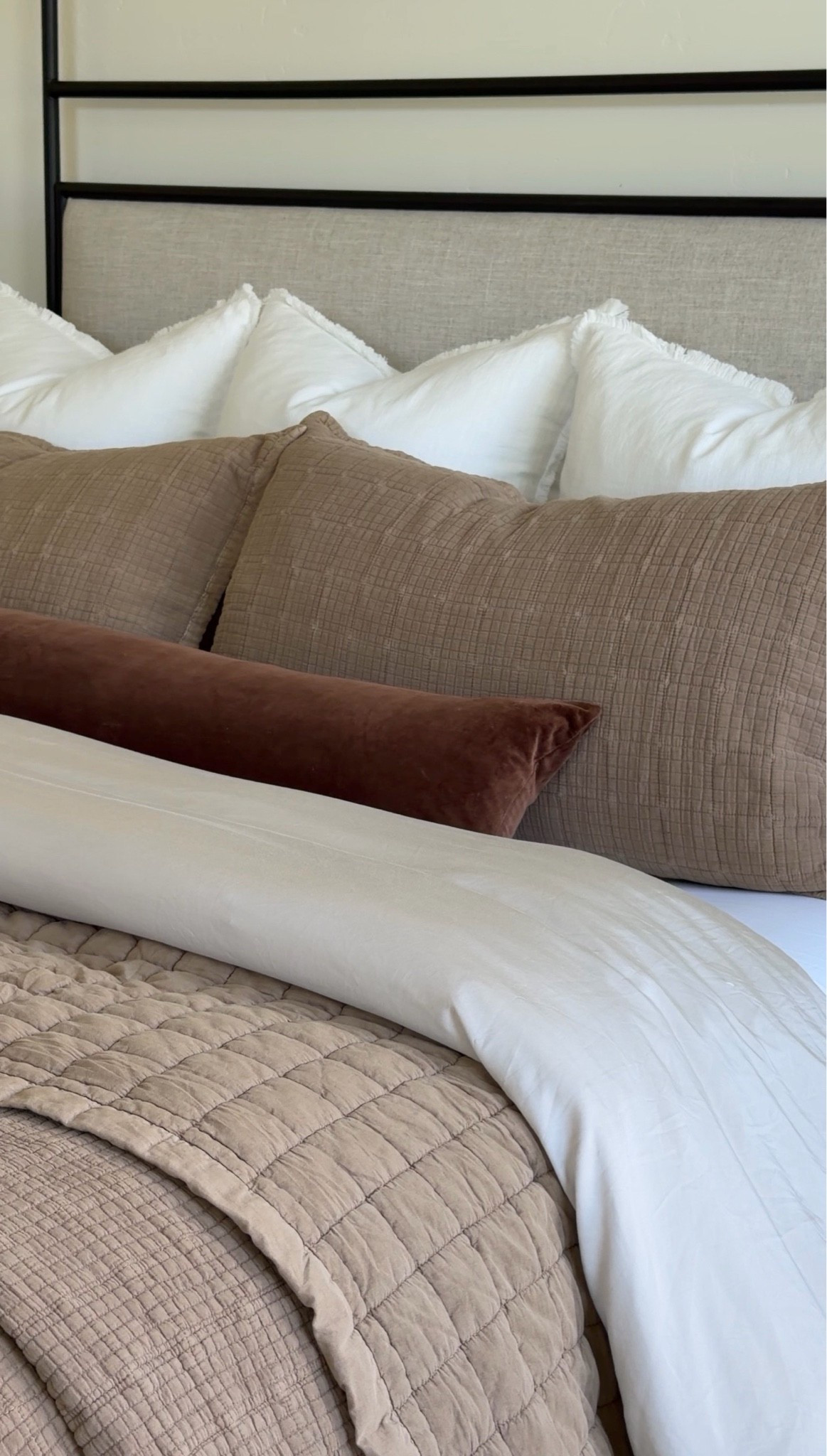 A top request in my DM’s lately - and it’s finally back in stock! This oversized lumbar velvet pillow cover in Chestnut is so stunning, and I have styled it throughout the seasons! Grab it before it sells out again!

#LTKHome