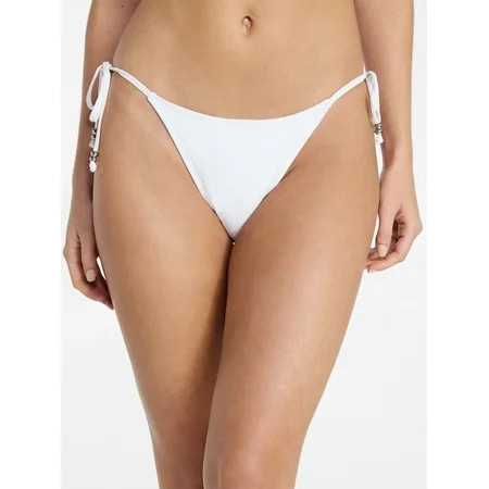 No Boundaries String Bikini Bottoms, Women's XXS-XXL | Walmart (US)