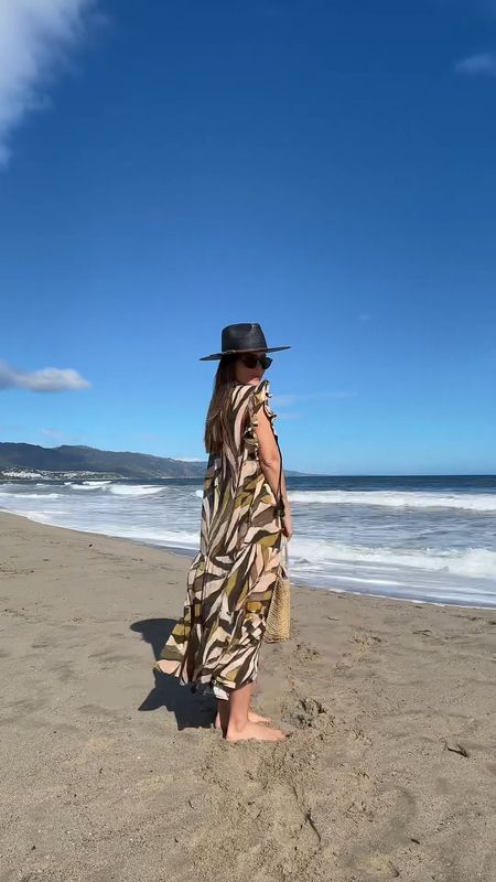 Beach getaway look! Raffia hat, one piece swimsuit, beach coverup, beach bag and sandals. 

#LTKstyletip #LTKtravel #LTKswim