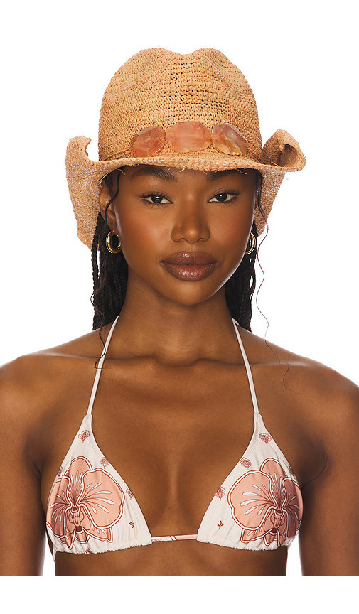 florabella COWBOYHUT BILLIE in Tan. | Revolve Clothing (Global)