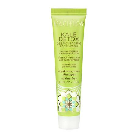 Pacifica Kale Detox Deep Cleaning Face Wash Travel Size .5 Oz | Walmart (US)