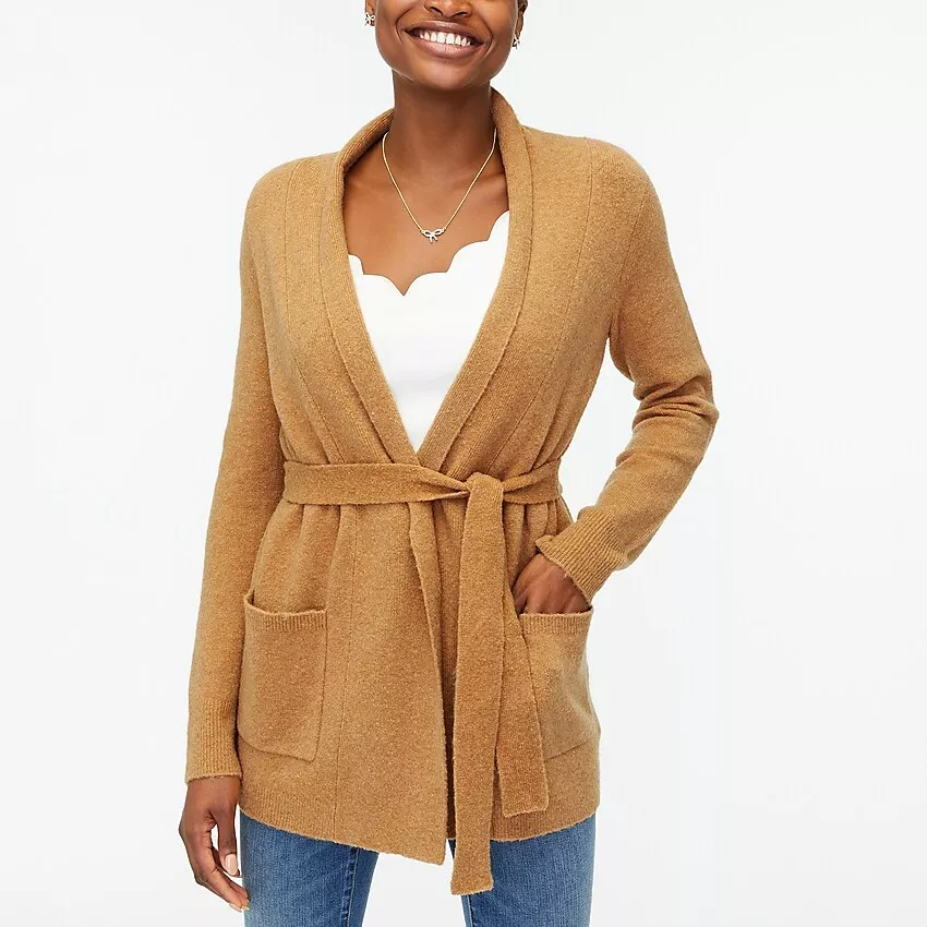 J crew outlet wrap sweater