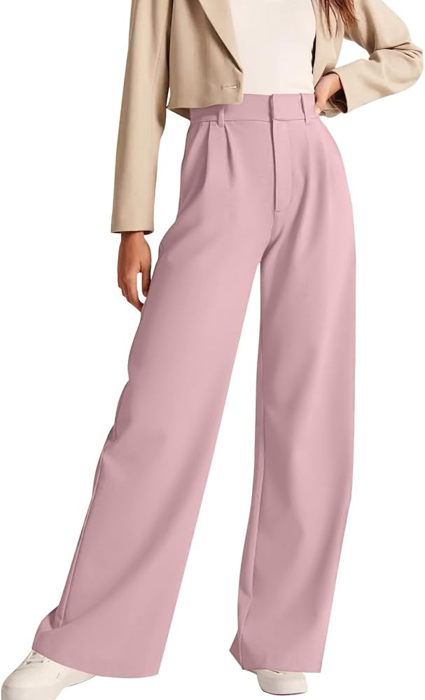 NIMIN High Waisted Work Pants for Women Business Casual Outfits 2026 Office Dress Pants Trousers ... | Amazon (US)