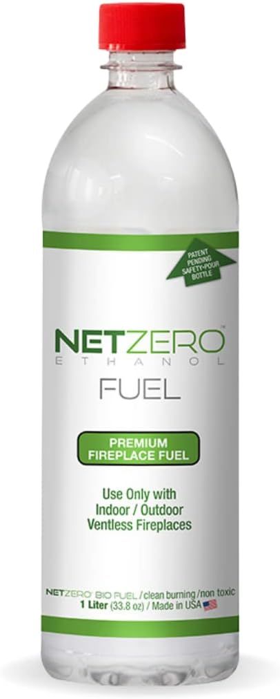 NETZERO Premium Bioethanol Fuel - Extended Burn Time, No Smoke or Soot for Both Indoor & Outdoor ... | Amazon (US)