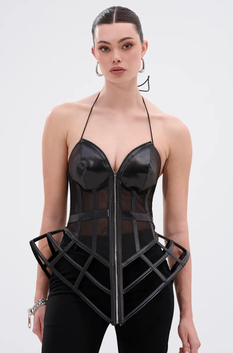ALL THE DRAMA CUT OUT CORSET | AKIRA