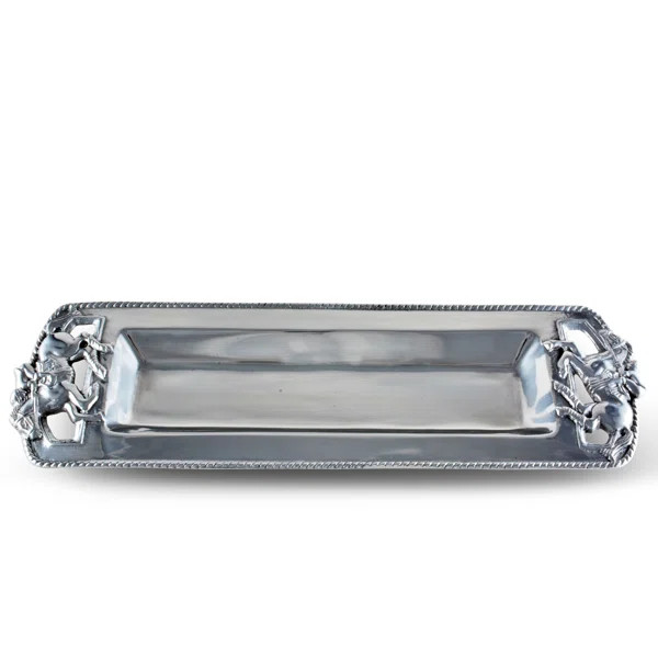 Equestrian Metal Decorative Tray | Perigold