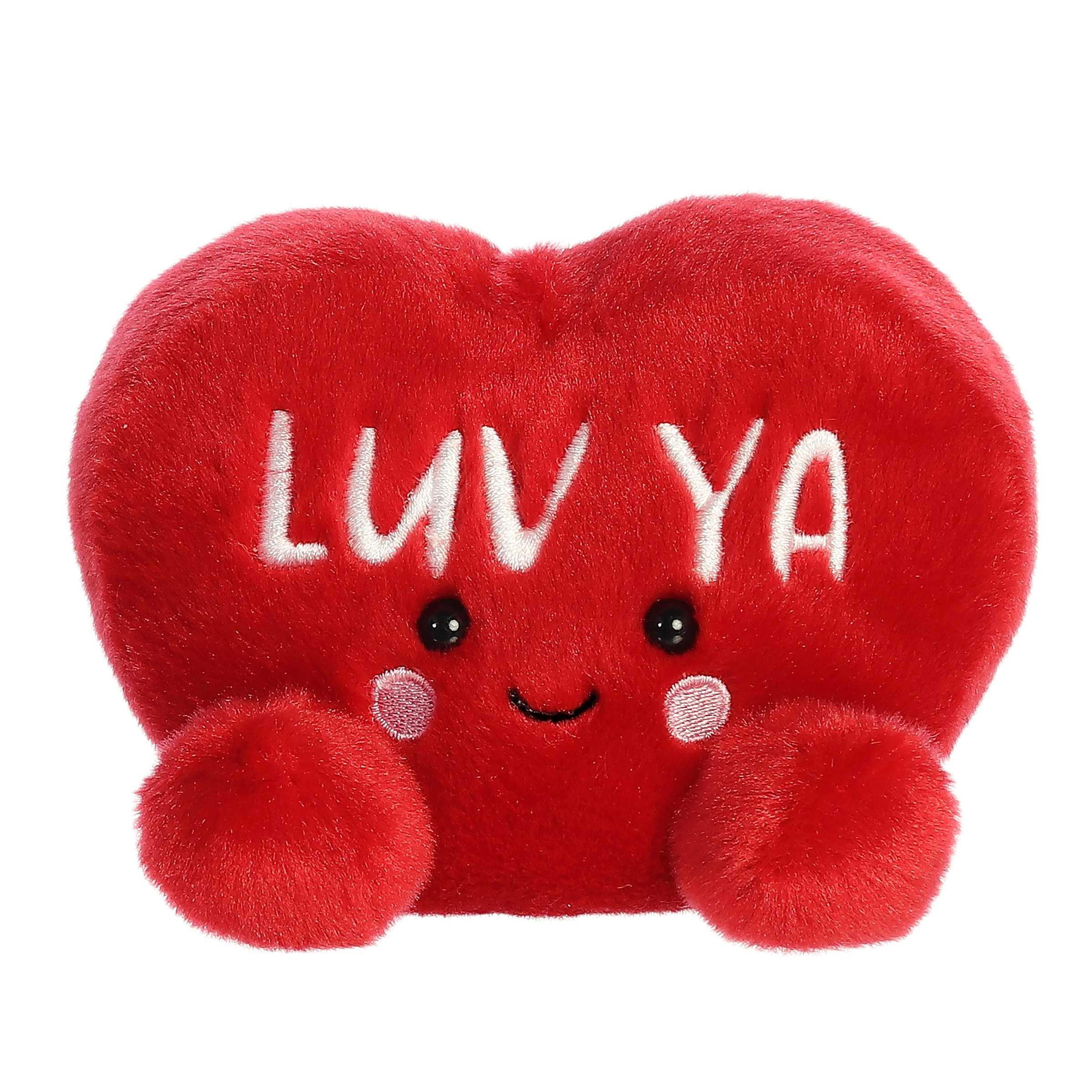 Aurora® Adorable Palm Pals™ Luv Ya Candy Heart™ Stuffed Animal - Pocket-Sized Play - Collect... | Amazon (US)