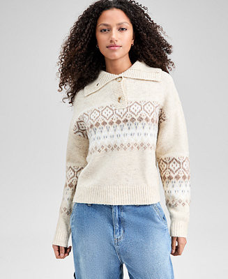 Women's Fair Isle Pullover Sweater, Macy's Exclusive | Macy's