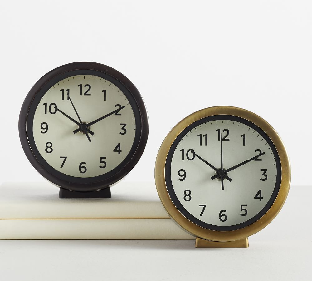 Classic Desktop Clock | Pottery Barn (US)