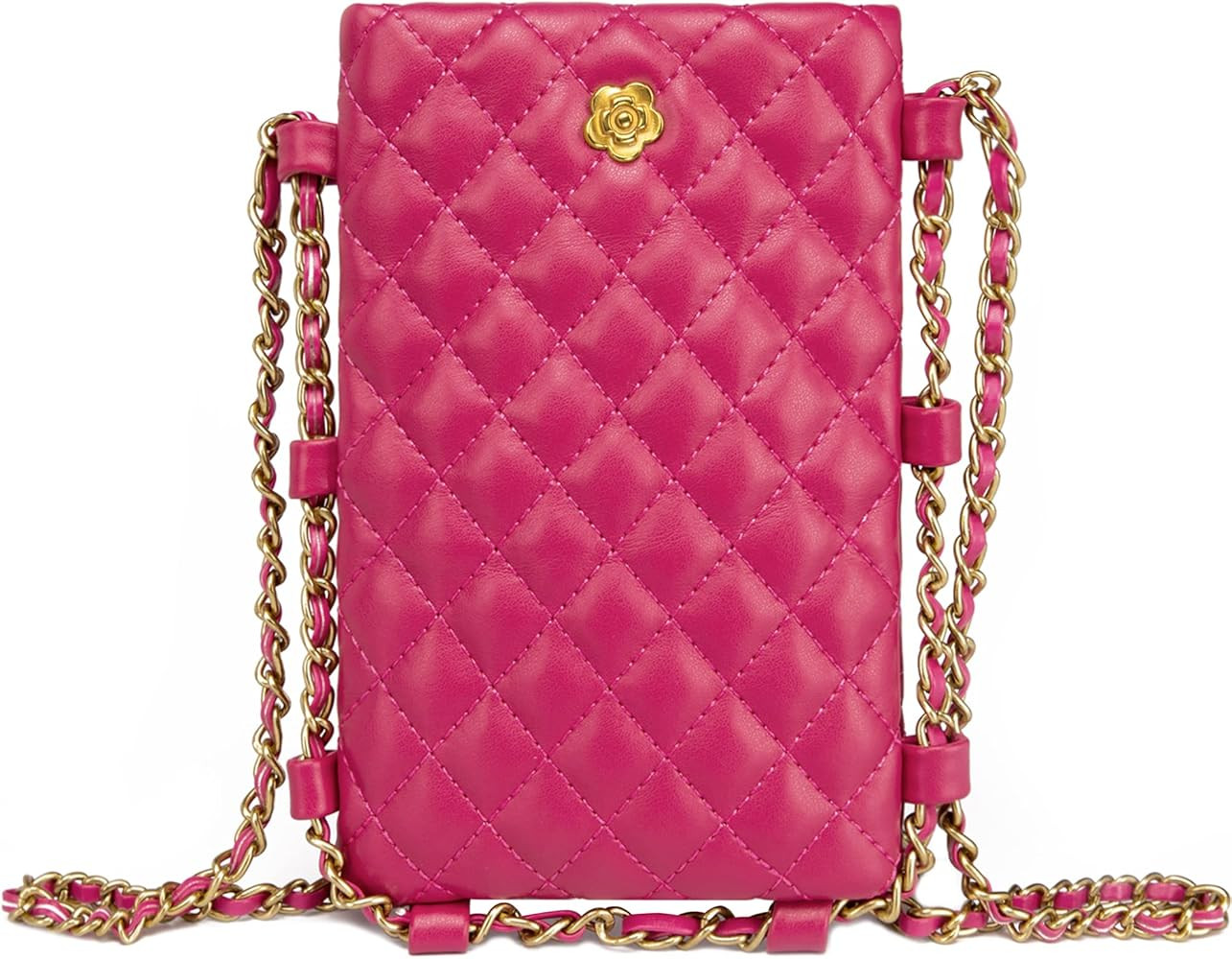 Montana West Quilted Small Crossbody Bags for Women Trendy Cell Phone Purse | Amazon (US)