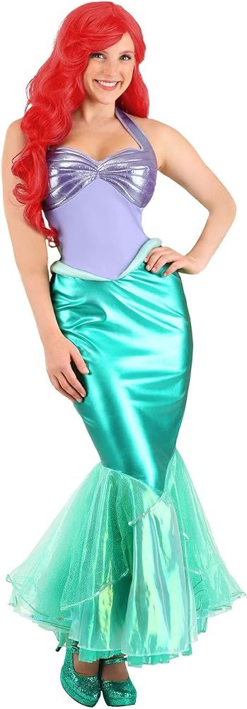 Little Mermaid Ariel Deluxe Costume for Women | Amazon (US)
