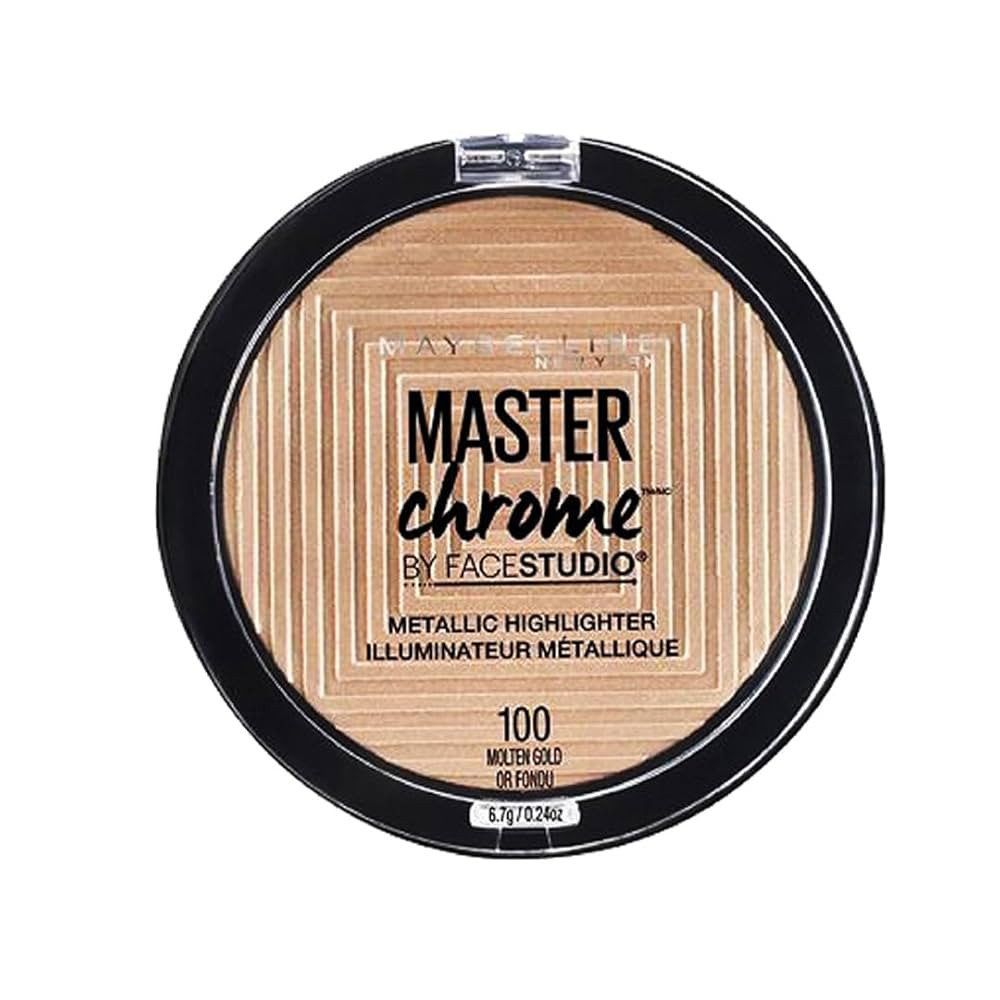 Maybelline New York Face Studio Master Chrome Metallic Highlighter, Molten Gold, 0.24 Fl. Oz. | Amazon (CA)