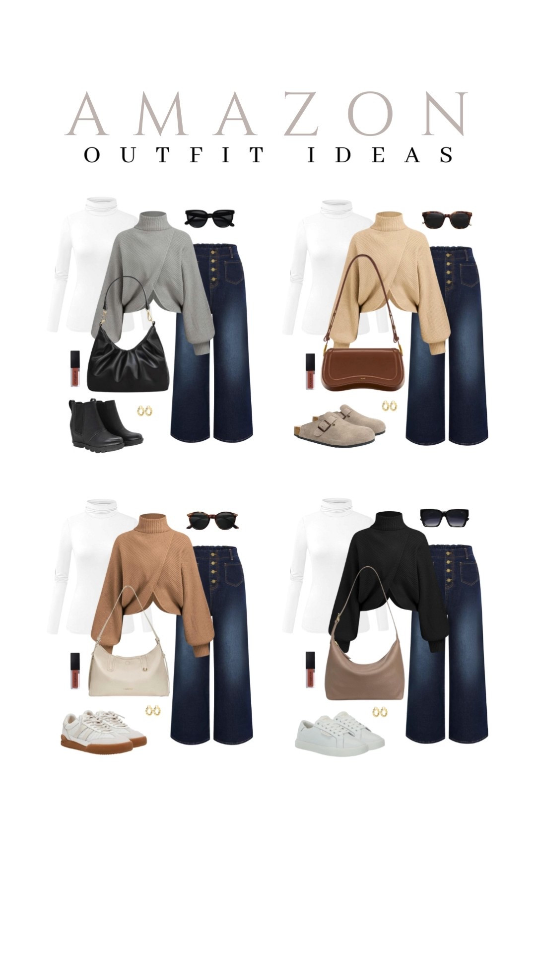 Here’s an easy way to layer a dressy outfit and stay chic this winter!
long sleeve turtleneck top, square sunglasses, ankle boots, casual outfit inspo, capsule wardrobe, favorite finds, top picks, mom outfit, everyday style, trendy look, transitional look, viral style, affordable look, amazon favorites, winter fashion, winter style

#LTKFindsUnder50 #LTKSeasonal #LTKU