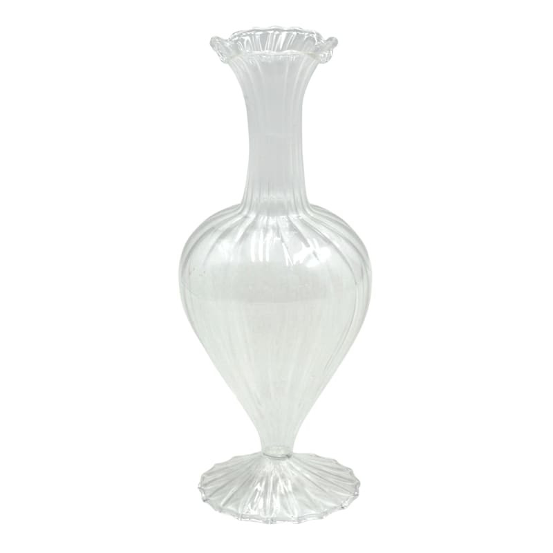 Clear Glass Urn Vase, 8" | At Home