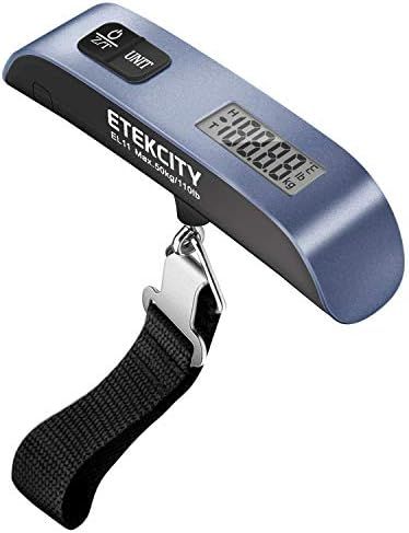 Etekcity Luggage Scale, Digital Portable Handheld Suitcase Weight for Travel with Rubber Paint, T... | Amazon (US)