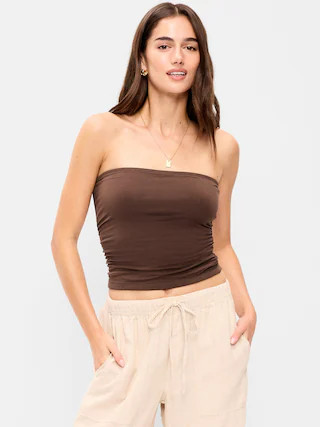 Hug Double-Layer Tube Top | Old Navy (US)