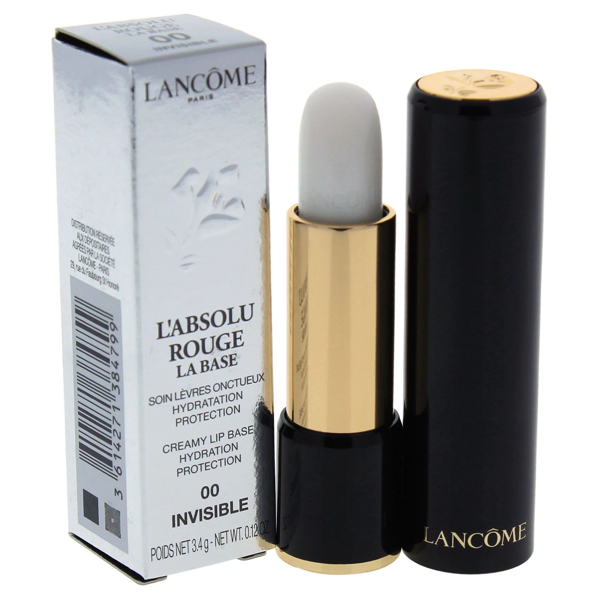 Lancome L'Absolu Rouge La Base Creamy Lip Base Hydration Protection 00 invsible, 0.12 oz | Walmart (US)