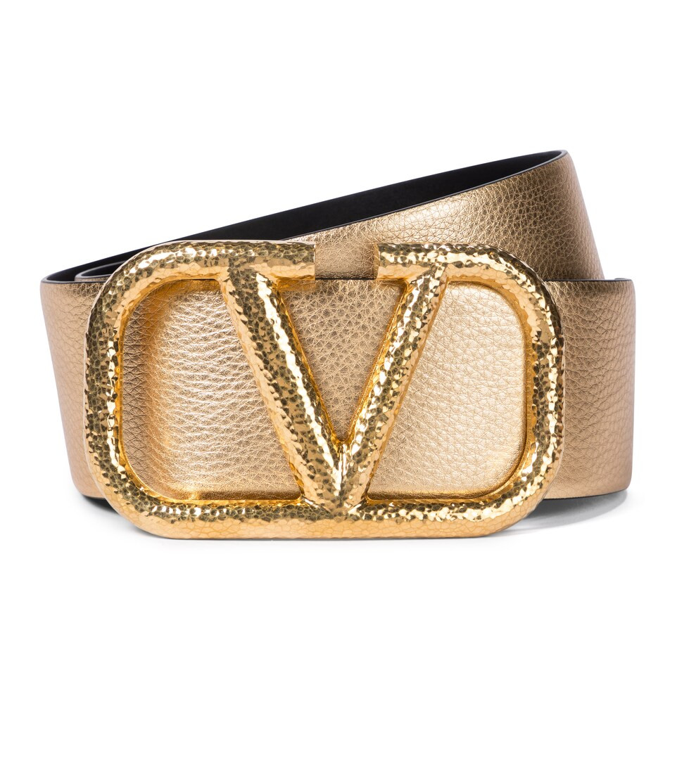 Valentino Garavani VLOGO leather belt | Mytheresa (UK)