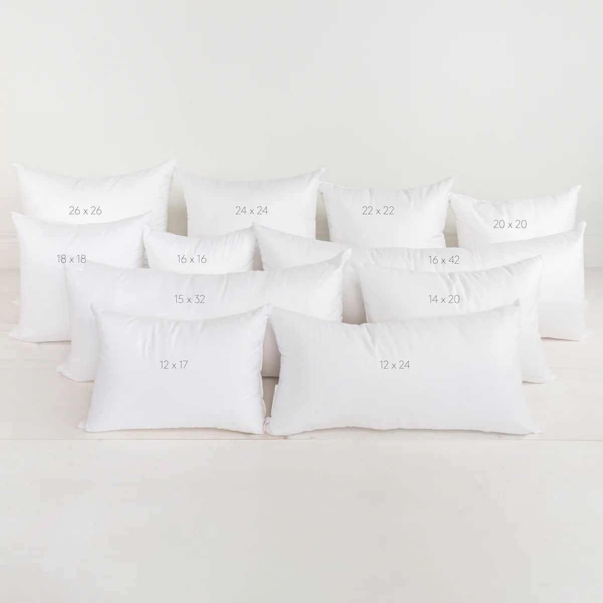 Faux Down Pillow Inserts | Tonic Living