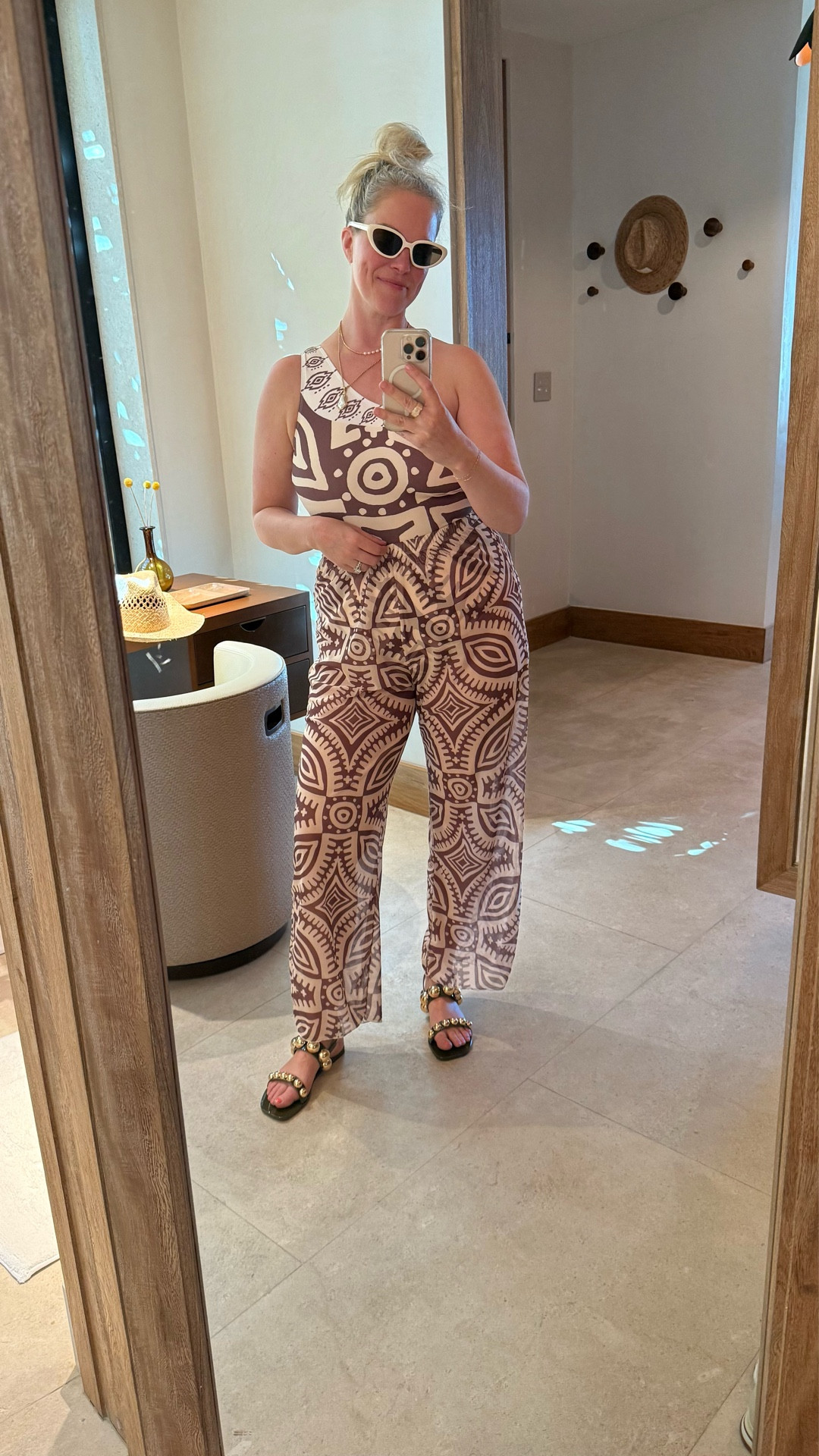 The chicest swim set for Mexico is under $45! This designer-inspired beach pant & swimsuit have the cutest fit and I’m obsessed with these gold-studded jelly sandals! 

#LTKOver40 #LTKSwim #LTKootd