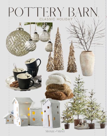 Pottery barn has all I need year after year for the Christmas and holiday decor! Classic, beautiful pieces @potterybarn

#LTKHoliday #LTKstyletip #LTKSeasonal