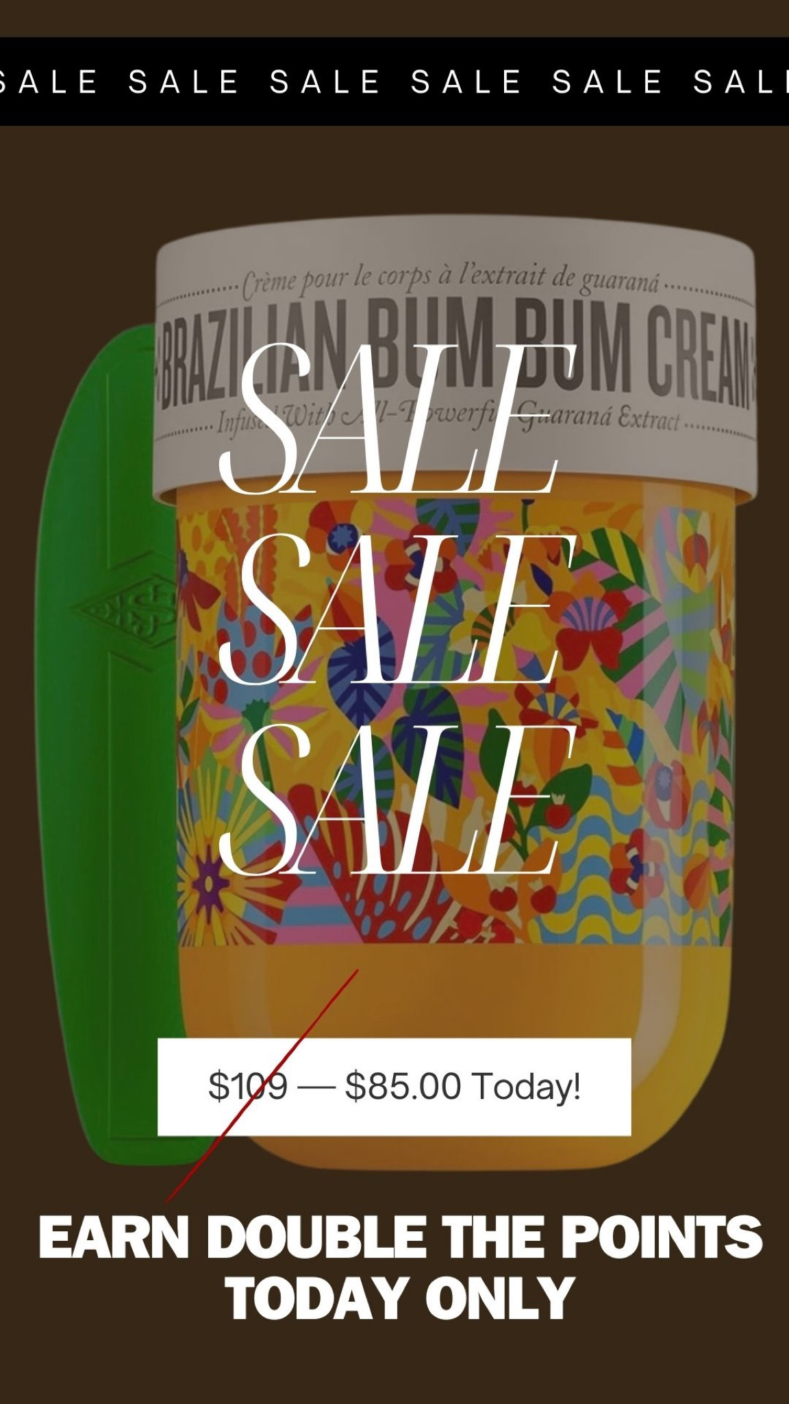 I just shared this yesterday and said how it’s my all time favorite scent, well the biggie size is available and I’m sale AND double the points TODAY ONLY! I’m running, if anyone needs any last minute gifts for Christmas this would make an excellent choice! 

#LTKsalealert #LTKHoliday #LTKGiftGuide
