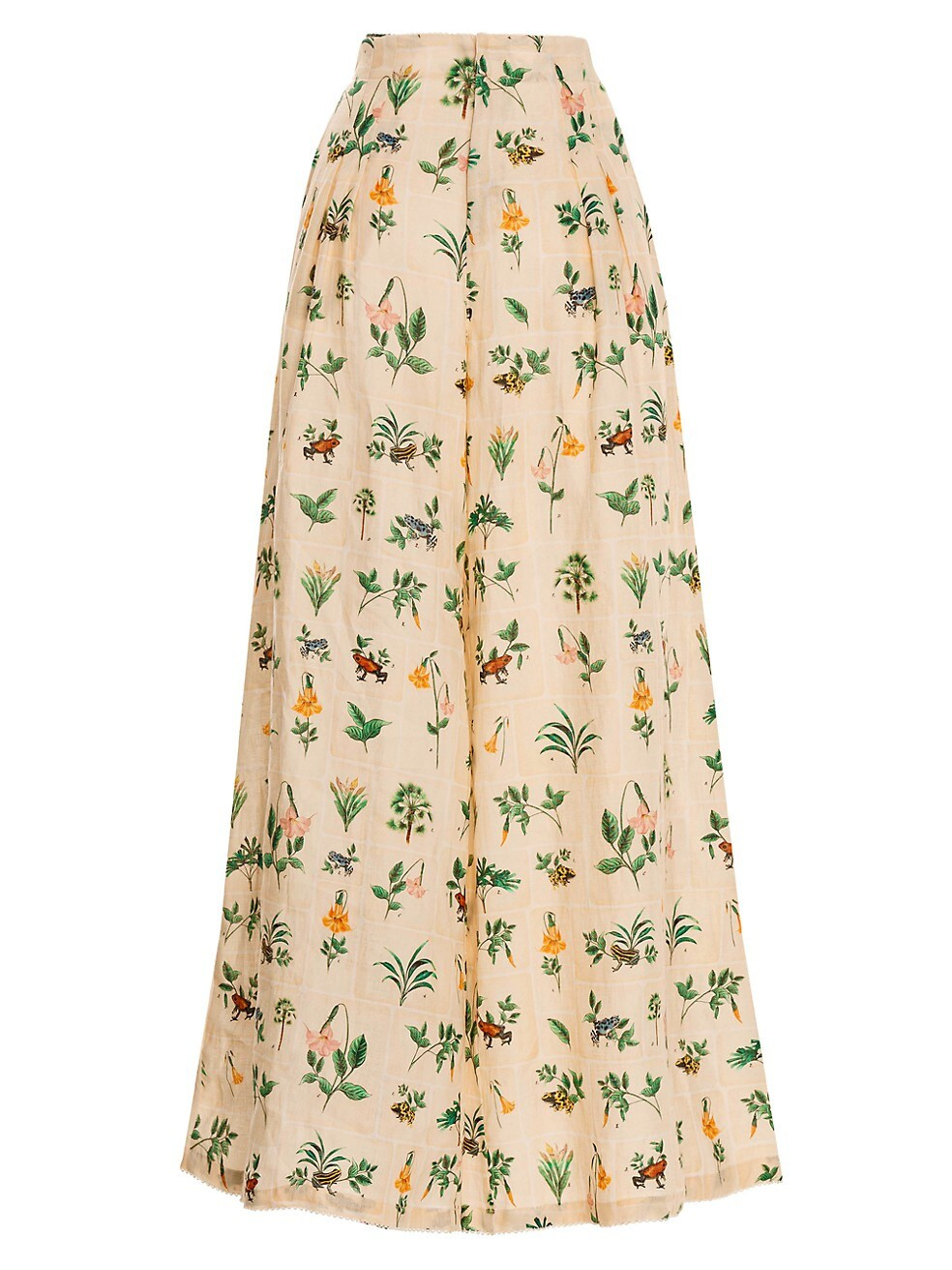Curandera Piaon Ranas Linen Wide-Leg Pants | Saks Fifth Avenue