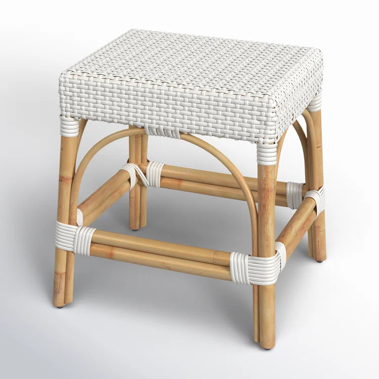 Lennart Woven Stool | Birch Lane