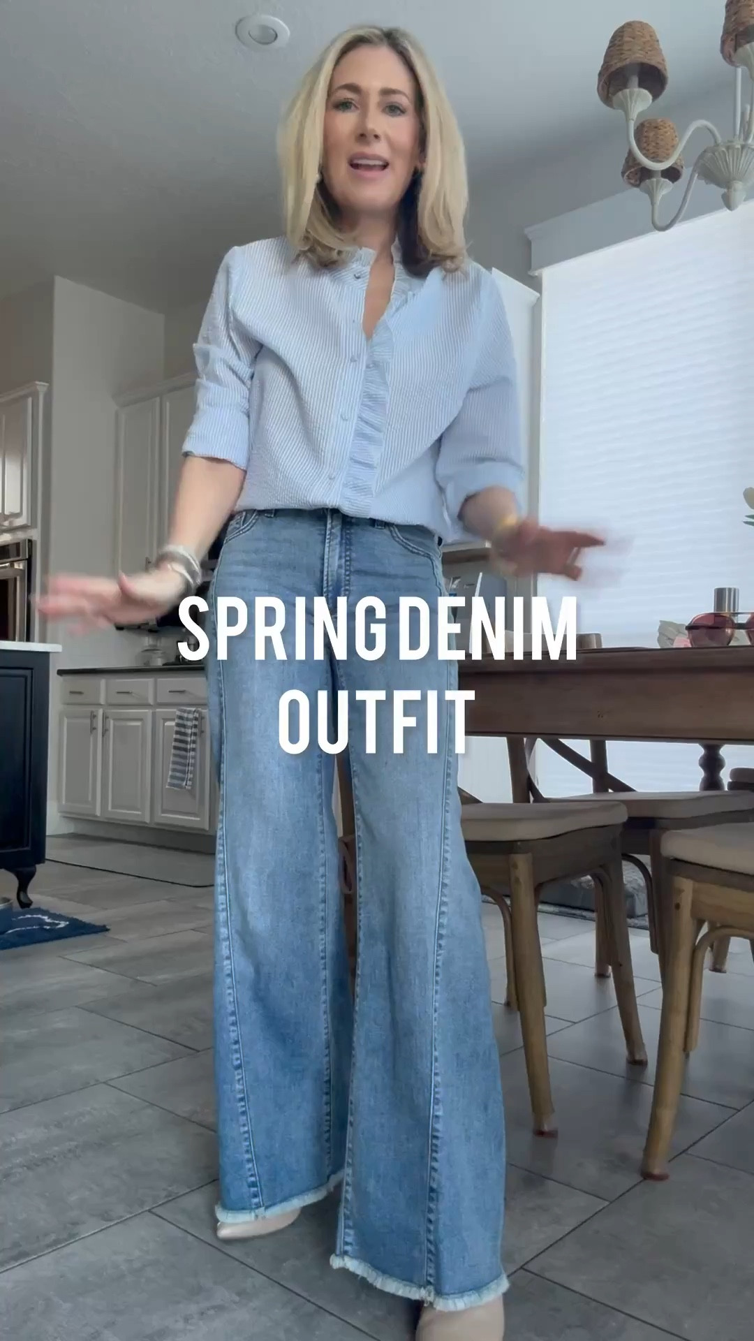 Spring denim outfit!

#LTKMostLoved #LTKOver40 #LTKSeasonal