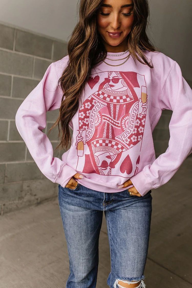 Queen of Hearts Pullover | Mindy Mae's Market