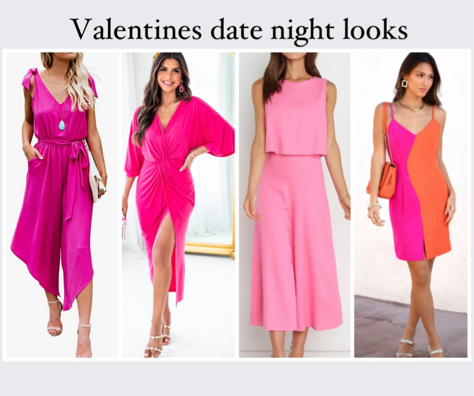 #valentinesday #pink #jumpsuit #dress #datenight #weddingguest

#LTKunder100 #LTKunder50 #LTKstyletip