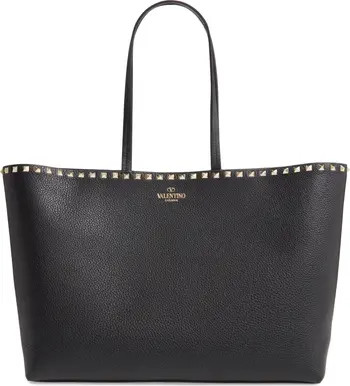 Rockstud Leather Tote | Nordstrom