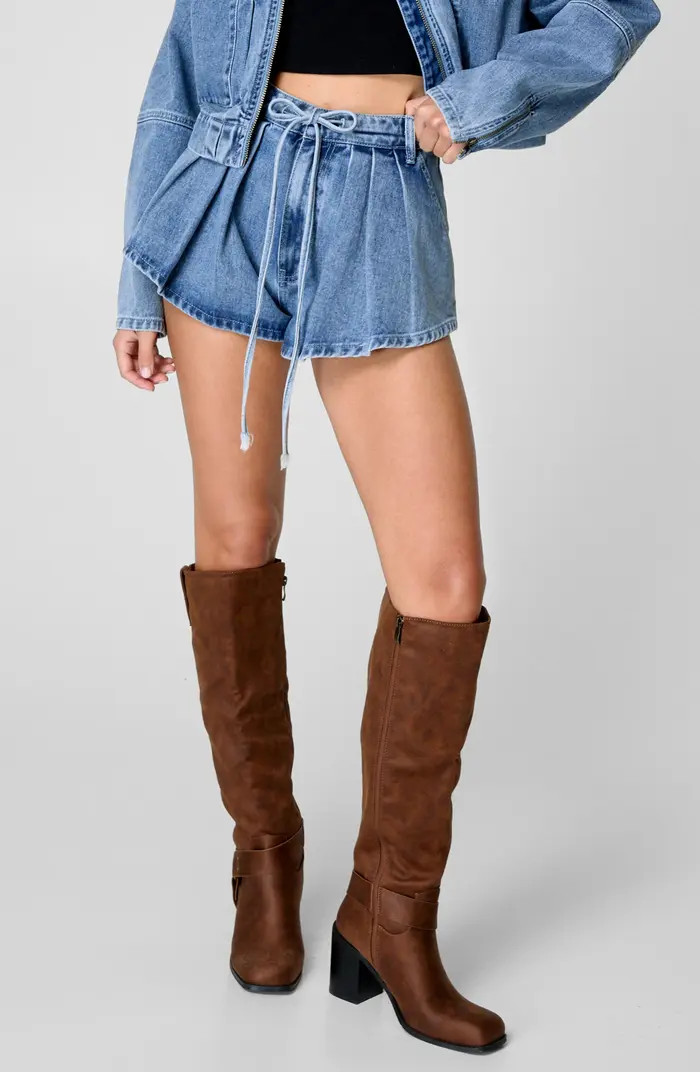 NASTY GAL Flippy High Waist Denim Shorts | Nordstrom | Nordstrom