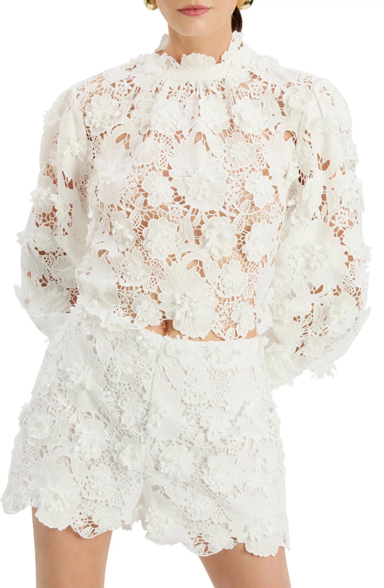 Georgia Lace Long Sleeve Top | Nordstrom