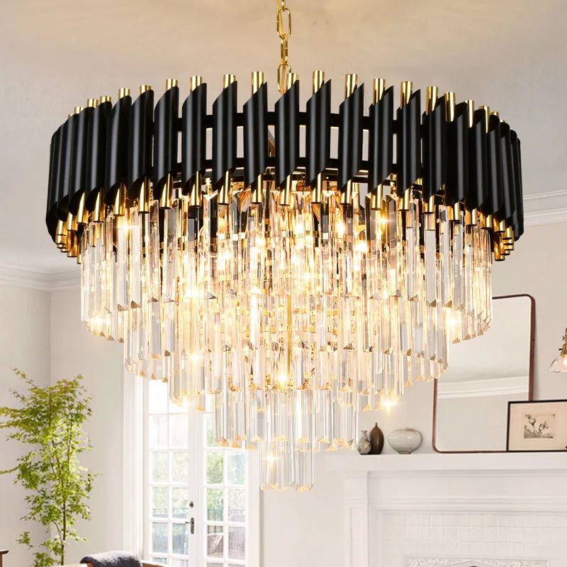 Prempal 8 - Light Dimmable Tiered Chandelier | Wayfair North America