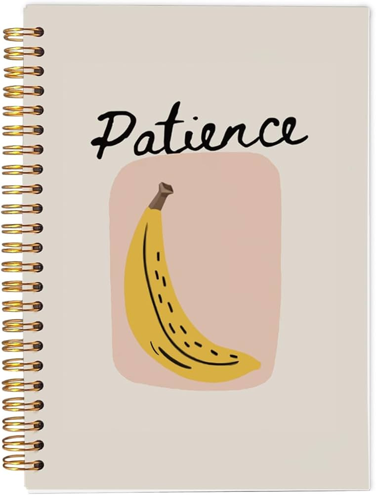 Fruit of the Spirit Patient Banana Notebook Journal, Christian Notebook Journal, Inspirational Ch... | Amazon (US)