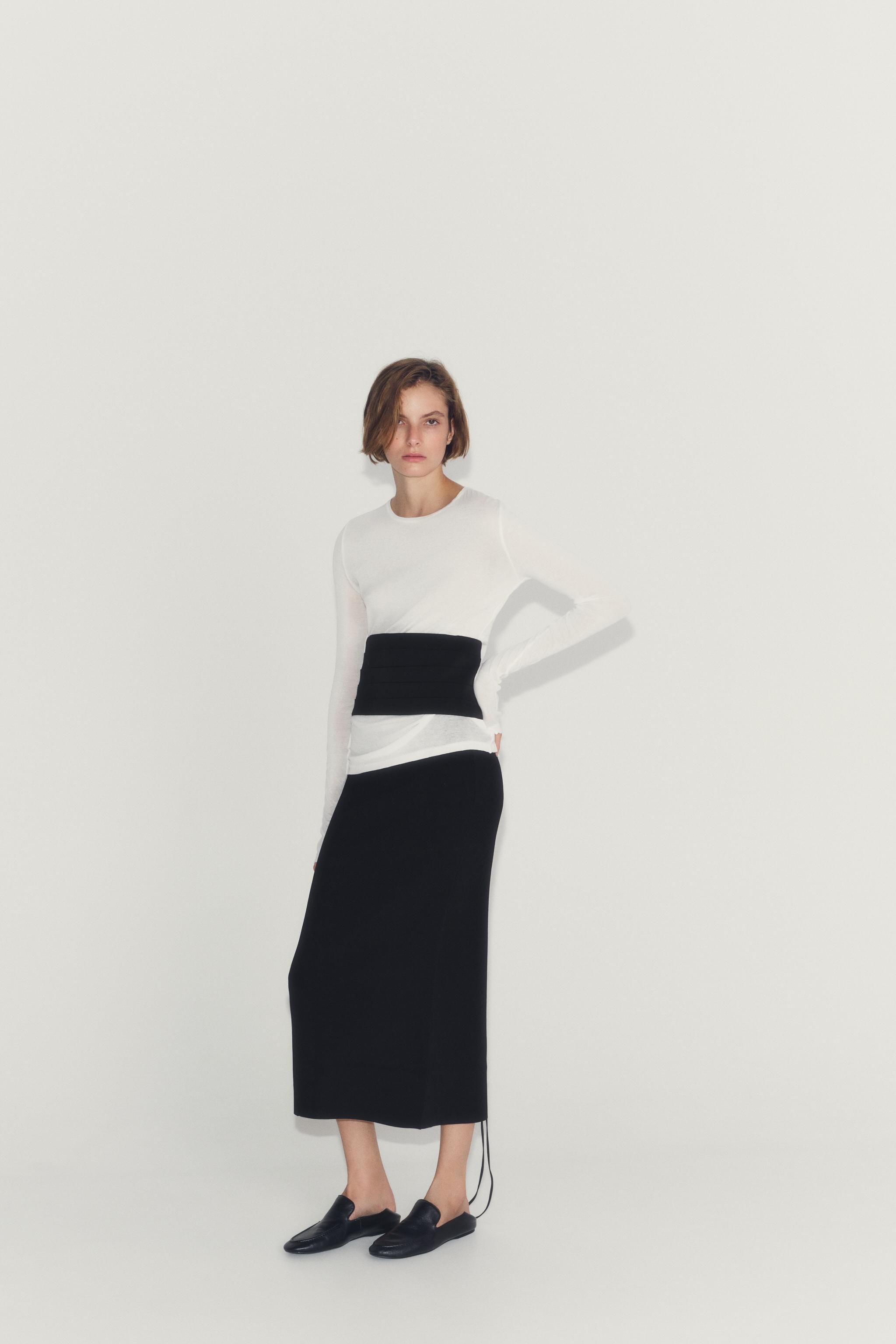 SUPIMA\u00ae LONG SLEEVE T-SHIRT | Zara UK
