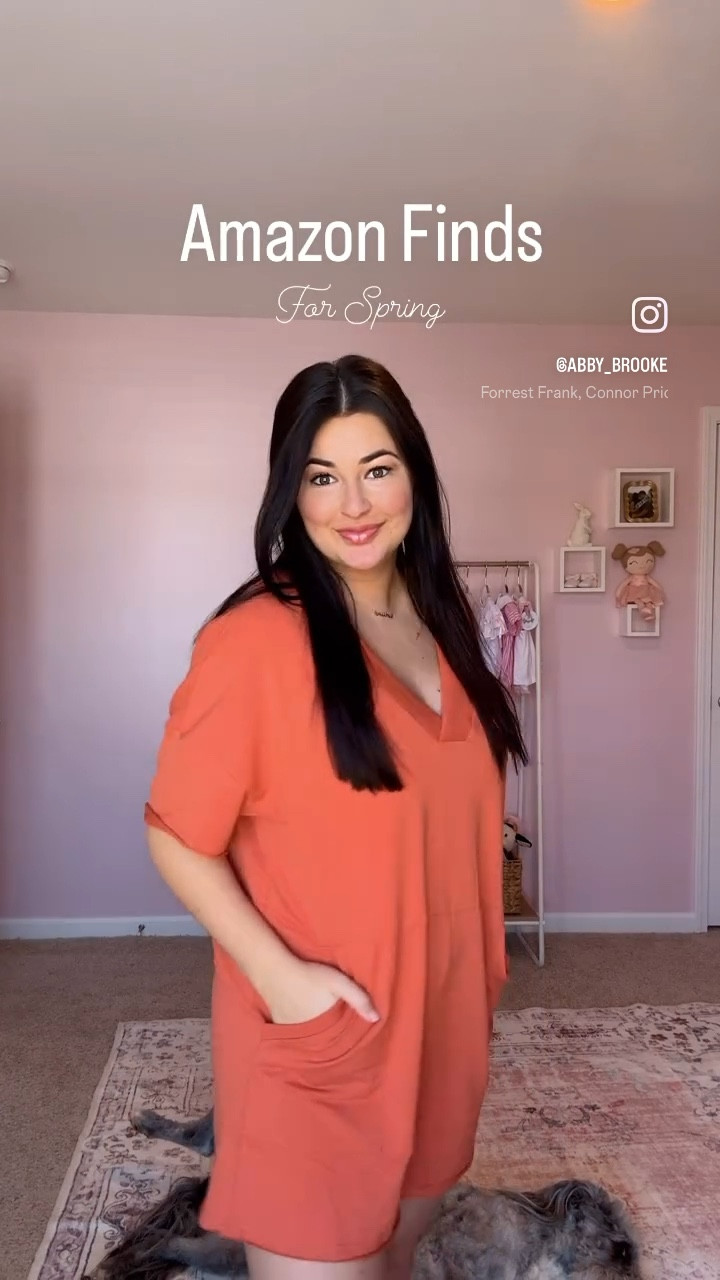 The softest and comfiest romper from Amazon 😍 Had to get in multiple colors!

#LTKstyletip #LTKfindsunder50 #LTKSeasonal