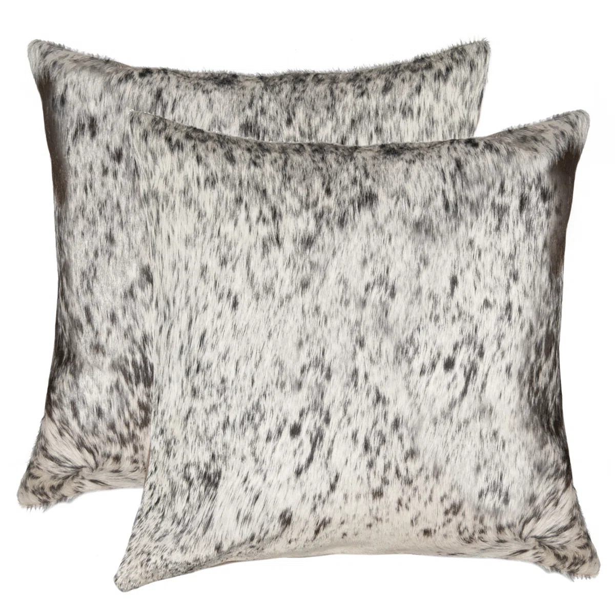 Set of Two 18" Cowhide Throw Pillows (Set of 2) | Wayfair North America