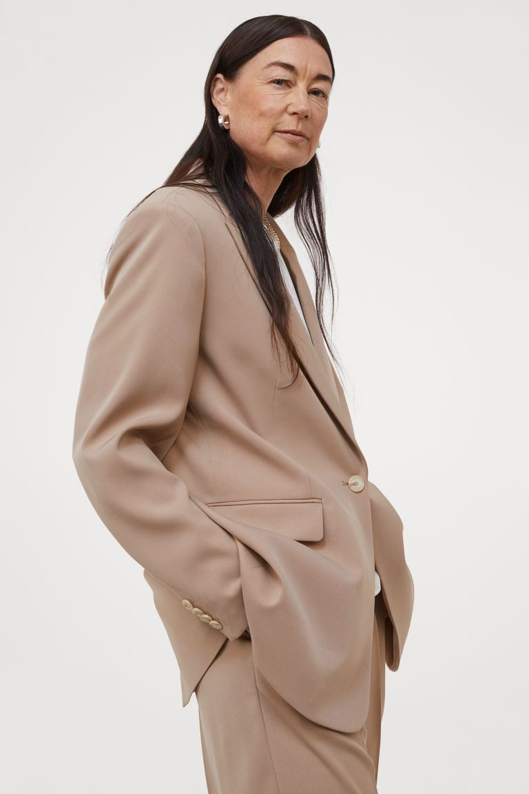 Ein-Knopf-Blazer | H&M (DE, AT, CH, NL, FI)