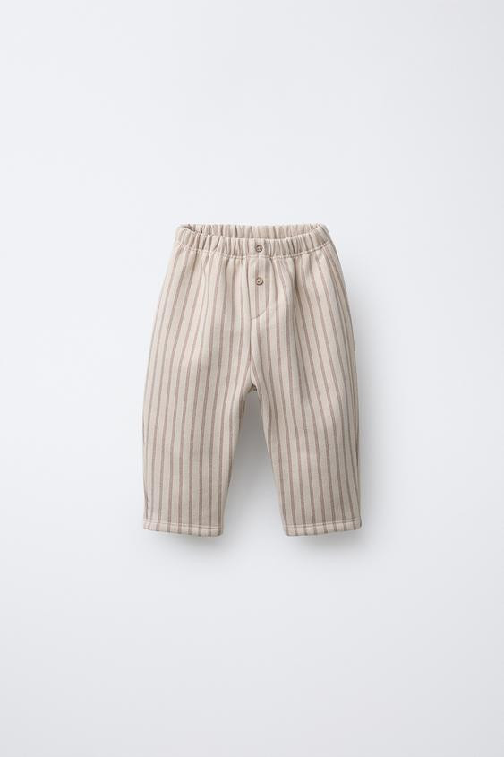STRIPED BAGGY PANTS | Zara US