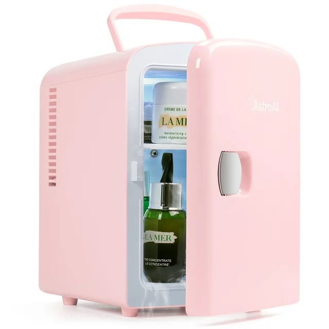 AstroAI Mini Fridge, 4 Liter/6 Can AC/DC Portable Cooler/Warmer Refrigerators Organizer for Skinc... | Walmart (US)