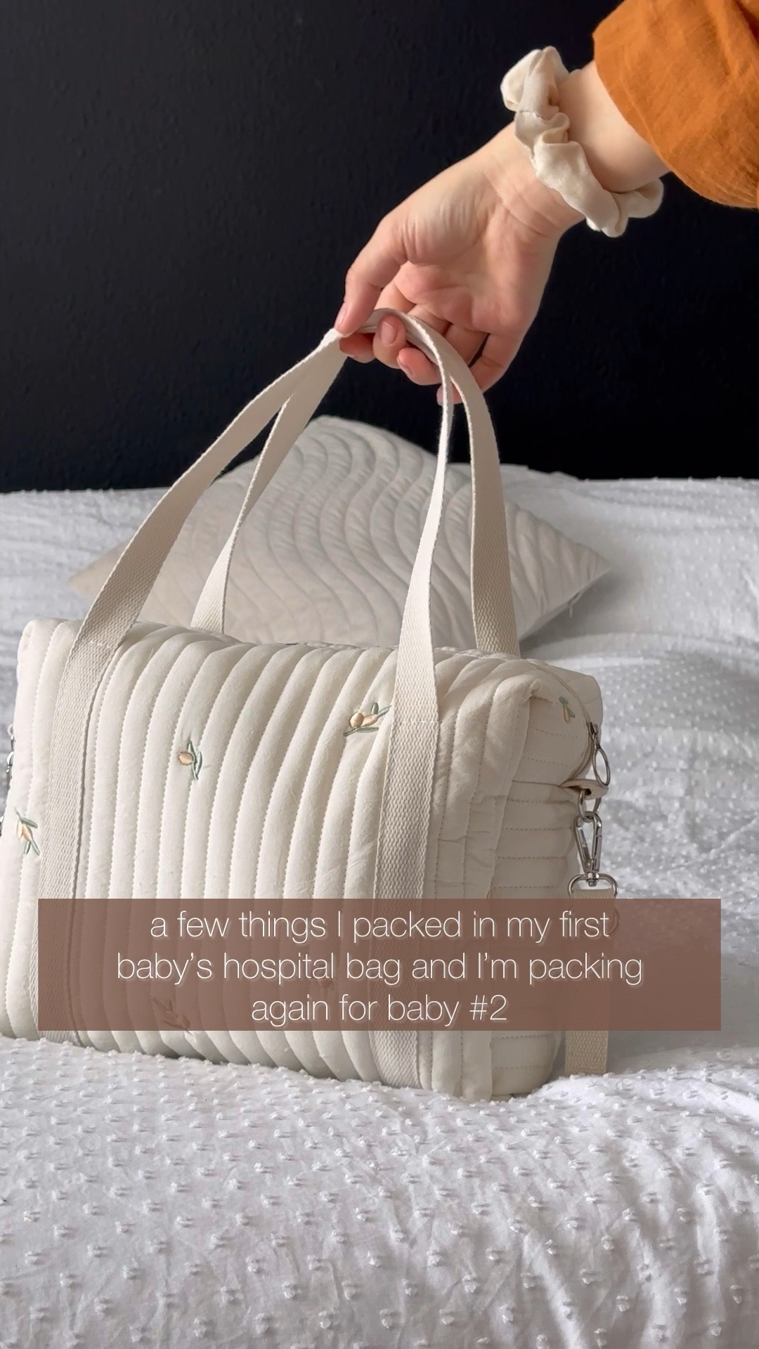 Baby Hospital bag essentials - hospital bag essentials - second time mom - third trimester - newborn must haves 

#LTKbump #LTKbaby #LTKVideo