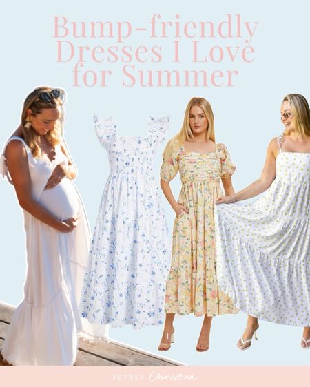 Pregnancy dresses and bump-friendly styles for summer! 

#LTKbump #LTKstyletip