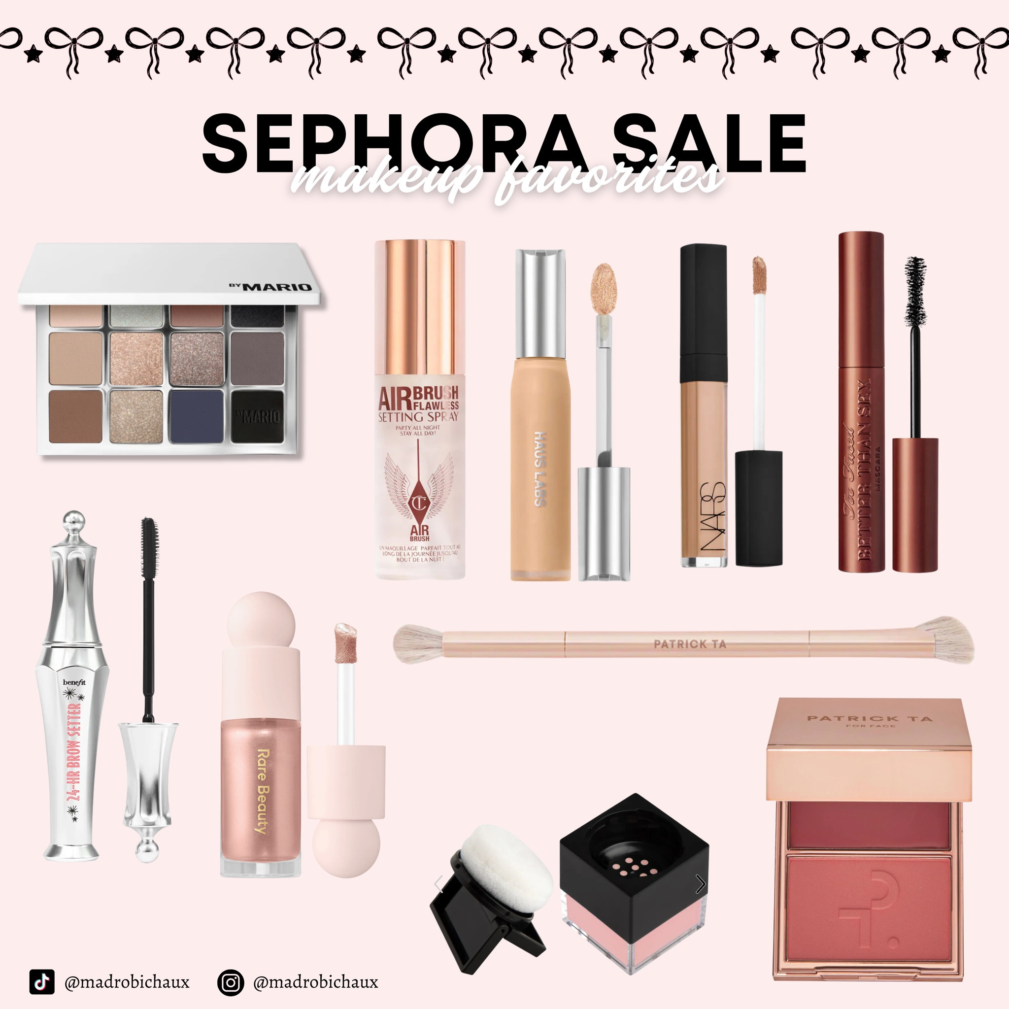 the sephora sale is almost here! here’s what I’m picking up 🪩
makeup favorites, sephora sale, my favorite makeup, best concealer, patrick ta 

#LTKBeauty #LTKGiftGuide #LTKSaleAlert